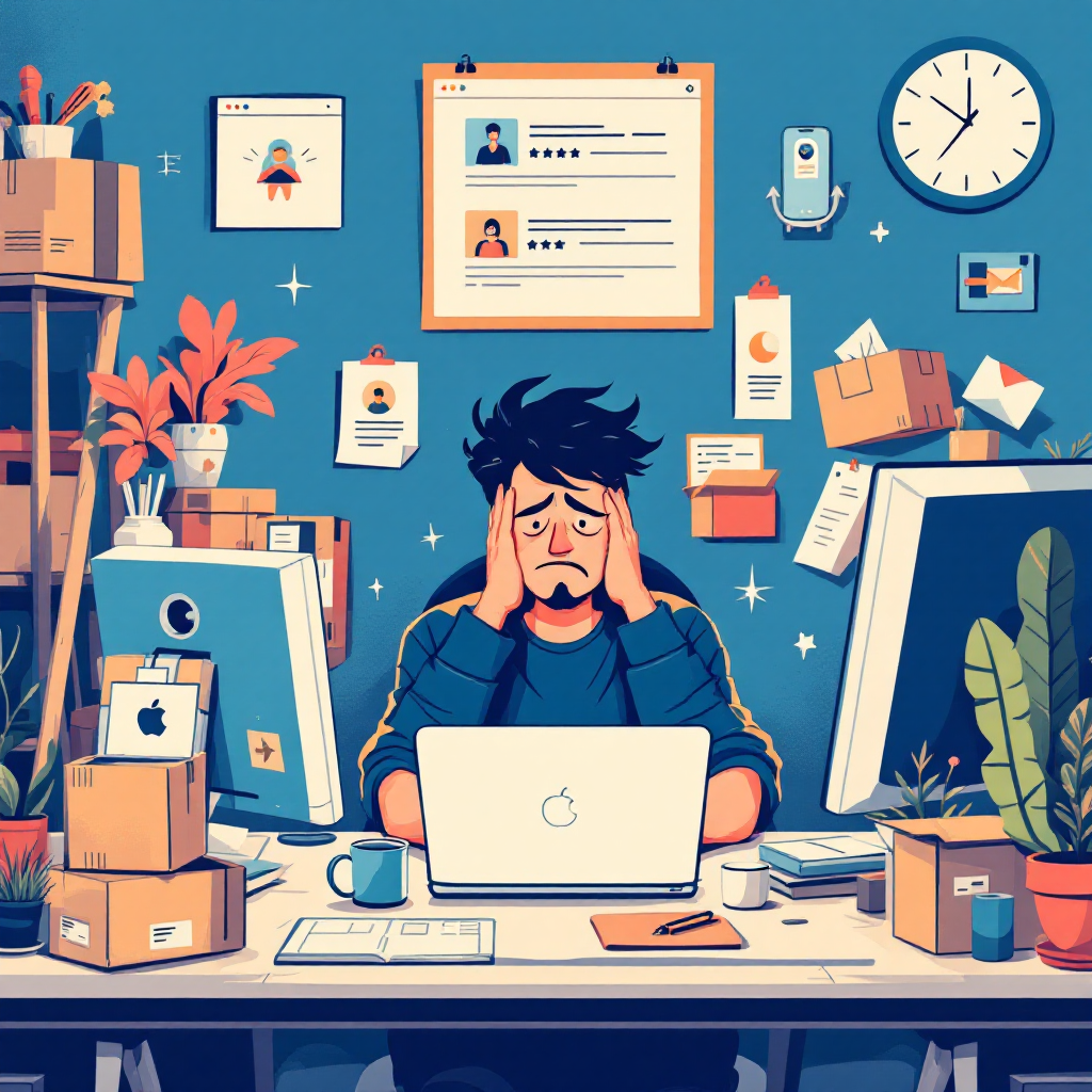 Frustrated creator